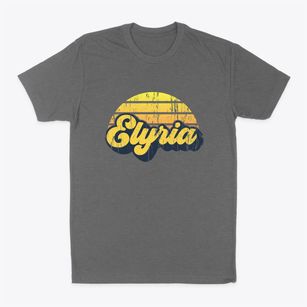 Elyria Nebraska Sublime Sunset Classic Dad T-Shirt