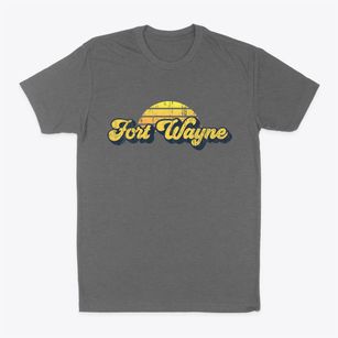 Fort Wayne Indiana Sublime Sunset Classic Dad T-Shirt