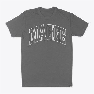 Magee Mississippi Trendy Block Classic Dad T-Shirt