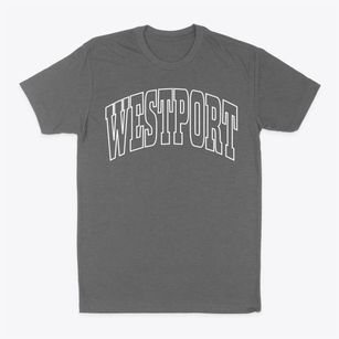 Westport North Carolina Trendy Block Classic Dad T-Shirt