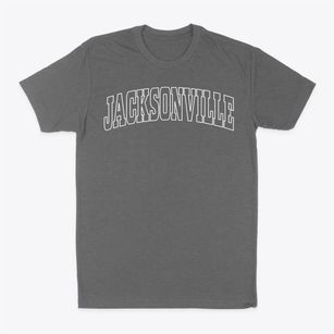 Jacksonville Oregon Trendy Block Classic Dad T-Shirt