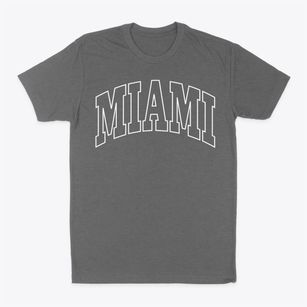 Miami Arizona Trendy Block Classic Dad T-Shirt