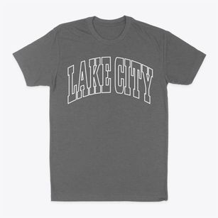 Lake City Tennessee Trendy Block Classic Dad T-Shirt