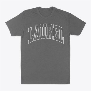 Laurel Nebraska Trendy Block Classic Dad T-Shirt