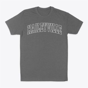 Haileyville Oklahoma Trendy Block Classic Dad T-Shirt