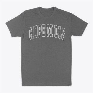 Hope Mills North Carolina Trendy Block Classic Dad T-Shirt