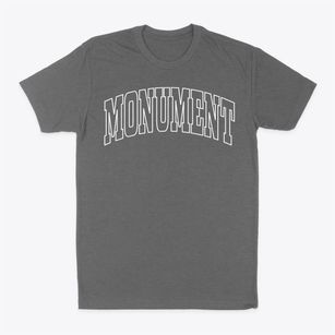 Monument Oregon Trendy Block Classic Dad T-Shirt