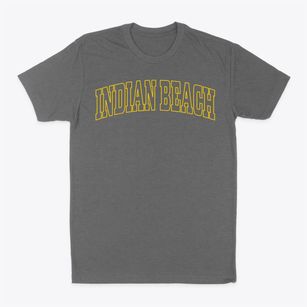 Indian Beach North Carolina Trendy Block Classic Dad T-Shirt