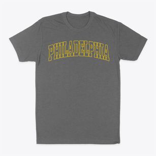 Philadelphia Pennsylvania Trendy Block Classic Dad T-Shirt