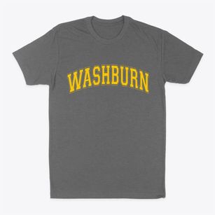 Washburn Wisconsin Varsity Classic Dad T-Shirt