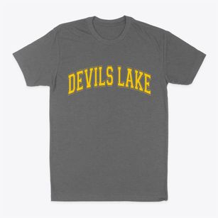 Devils Lake North Dakota Varsity Classic Dad T-Shirt