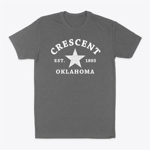 Crescent Oklahoma Star Classic Dad T-Shirt