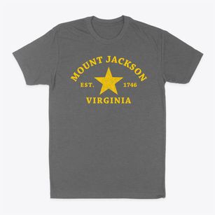Mount Jackson Virginia Star Classic Dad T-Shirt
