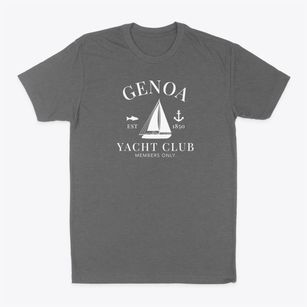 Genoa Nevada Yacht Club Classic Dad T-Shirt