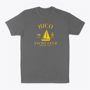 Hico West Virginia Yacht Club Classic Dad T-Shirt