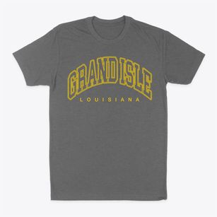 Grand Isle Louisiana Inline Classic Dad T-Shirt