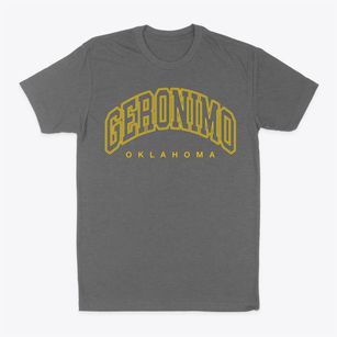 Geronimo Oklahoma Inline Classic Dad T-Shirt