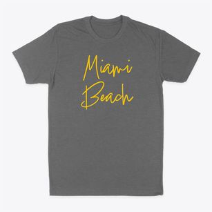 Miami Beach New Jersey Freestyle Classic Dad T-Shirt