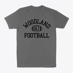 Woodland New Jersey Football Classic Dad T-Shirt