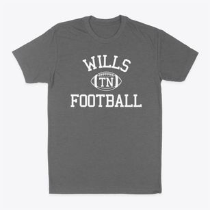 Wills Tennessee Football Classic Dad T-Shirt