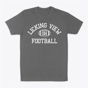 Licking View Ohio Football Classic Dad T-Shirt