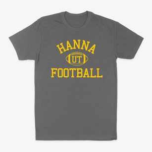 Hanna Utah Football Classic Dad T-Shirt