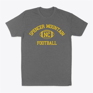 Spencer Mountain North Carolina Football Classic Dad T-Shirt