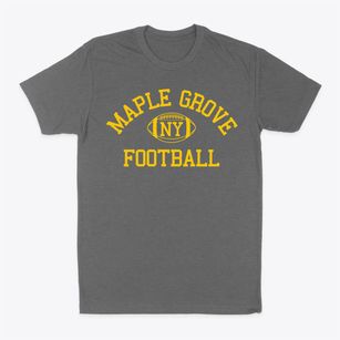 Maple Grove New York Football Classic Dad T-Shirt