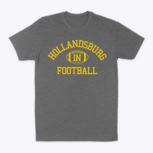 Hollandsburg Indiana Football Classic Dad T-Shirt