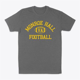 Monroe Hall Virginia Football Classic Dad T-Shirt