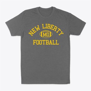 New Liberty Missouri Football Classic Dad T-Shirt