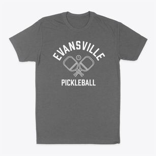 Evansville Indiana Pickleball Classic Dad T-Shirt