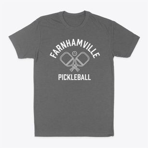 Farnhamville Iowa Pickleball Classic Dad T-Shirt