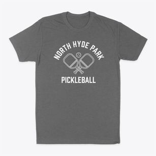 North Hyde Park North Carolina Pickleball Classic Dad T-Shirt