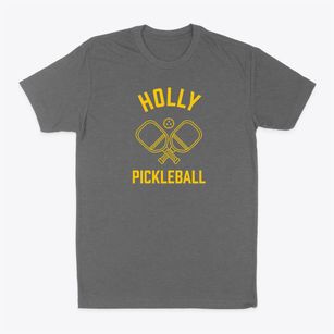 Holly Michigan Pickleball Classic Dad T-Shirt