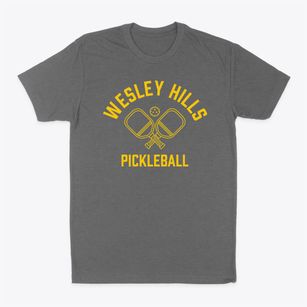 Wesley Hills New York Pickleball Classic Dad T-Shirt