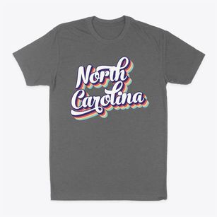  North Carolina Retro Candy Vibes Classic Dad T-Shirt