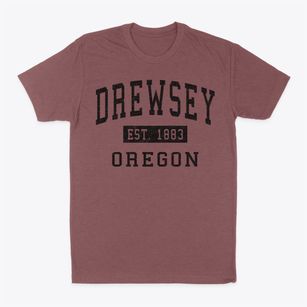Drewsey Oregon Classic Established Classic Dad T-Shirt