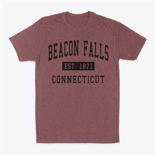 Beacon Falls Connecticut Classic Established Classic Dad T-Shirt