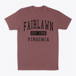 Fairlawn Virginia Classic Established Classic Dad T-Shirt