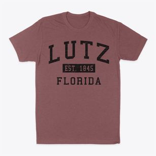 Lutz Florida Classic Established Classic Dad T-Shirt