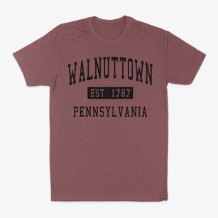Walnuttown Pennsylvania Classic Established Classic Dad T-Shirt