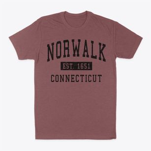 Norwalk Connecticut Classic Established Classic Dad T-Shirt