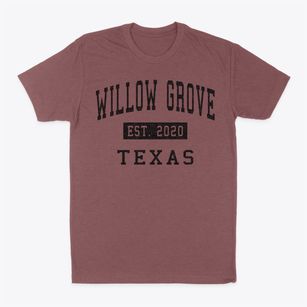 Willow Grove Texas Classic Established Classic Dad T-Shirt