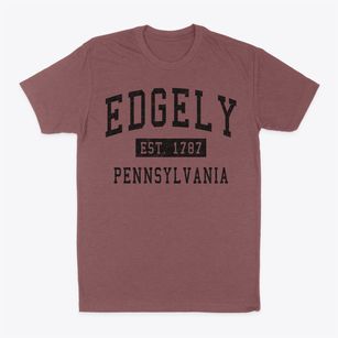 Edgely Pennsylvania Classic Established Classic Dad T-Shirt