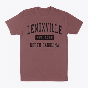 Lenoxville North Carolina Classic Established Classic Dad T-Shirt