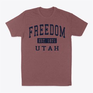 Freedom Utah Classic Established Classic Dad T-Shirt