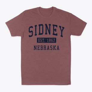 Sidney Nebraska Classic Established Classic Dad T-Shirt