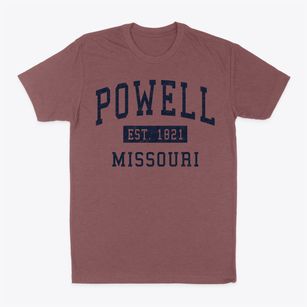 Powell Missouri Classic Established Classic Dad T-Shirt