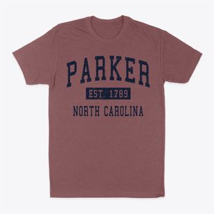 Parker North Carolina Classic Established Classic Dad T-Shirt